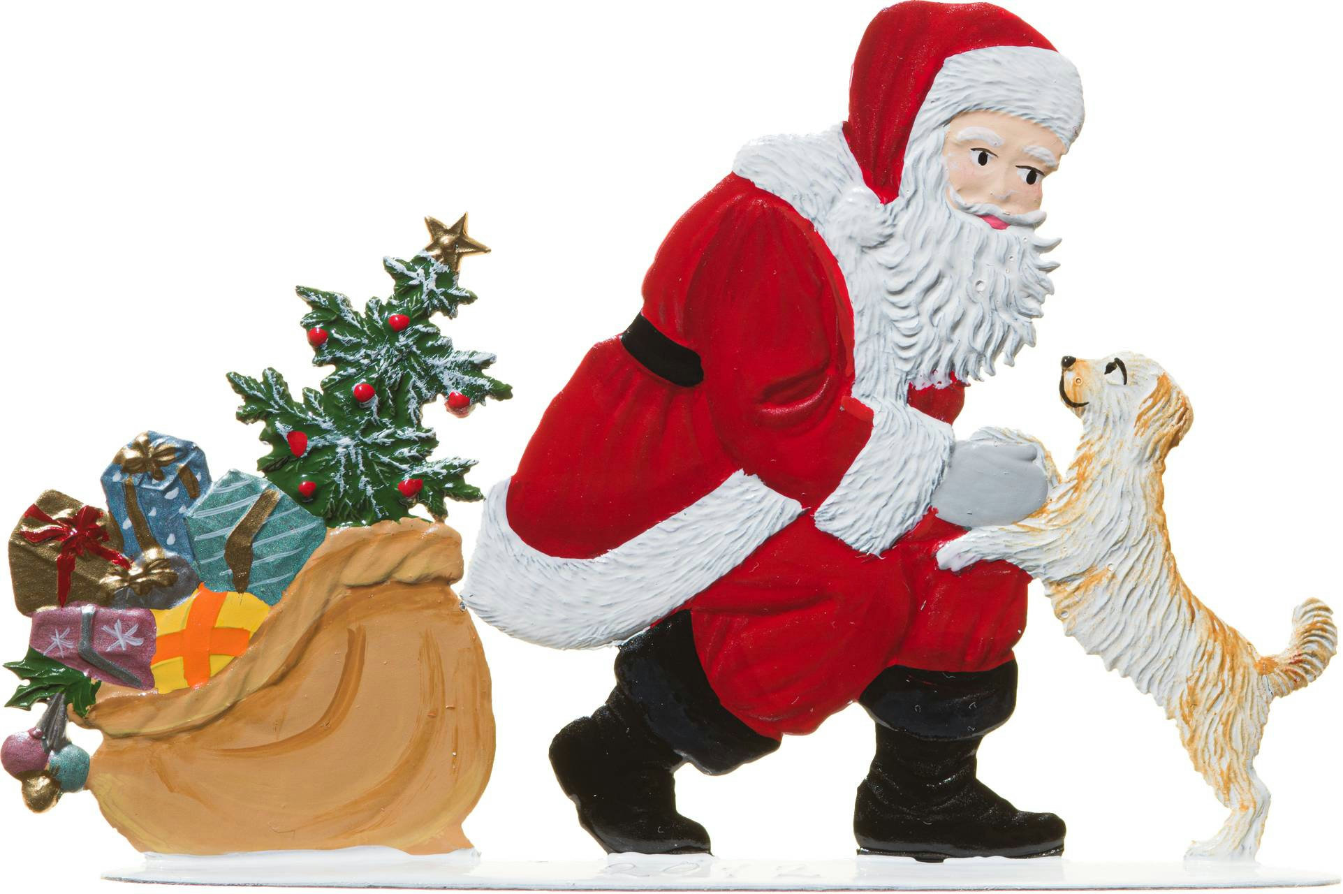 Weihnachtsmann hat Besuch – Produktfoto