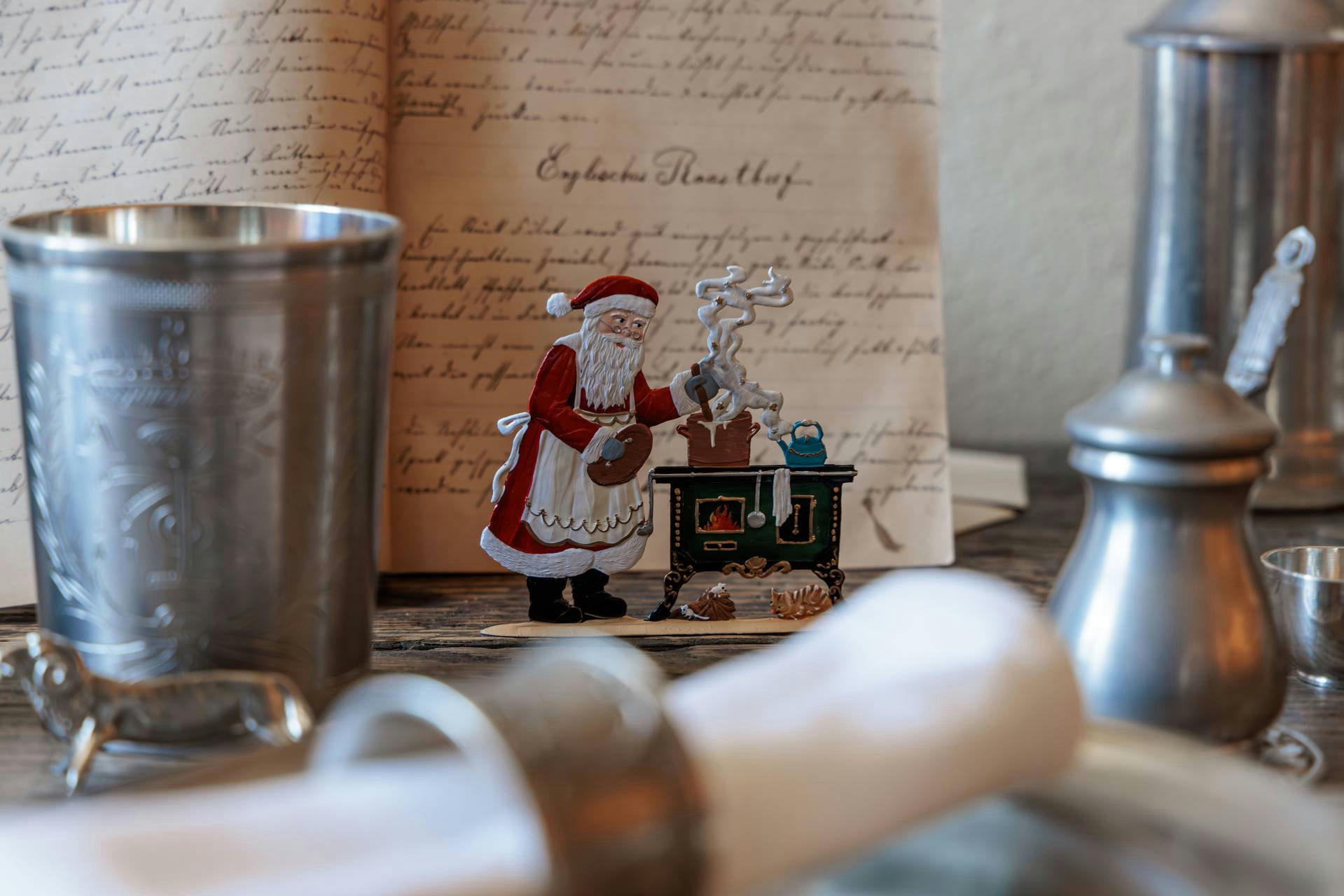 Weihnachtsmann Kocht  – Präsentation