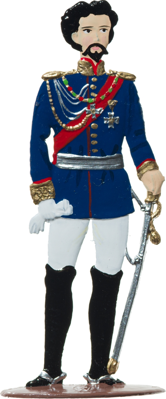 Stolzer König Ludwig II. von Bayern