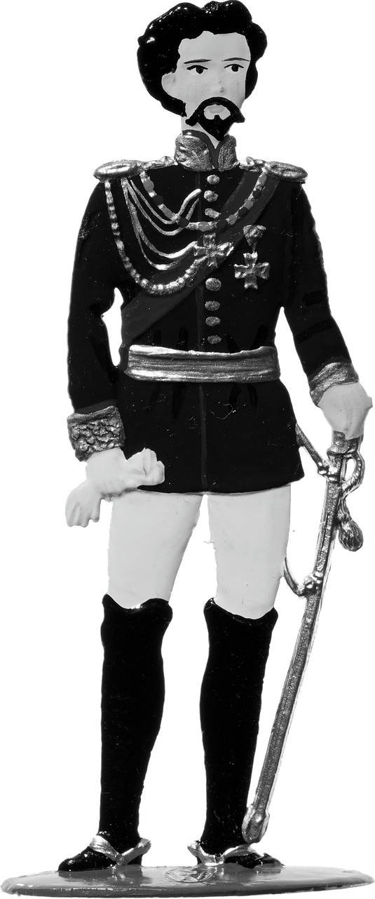Stolzer König Ludwig II. von Bayern – Produktfoto