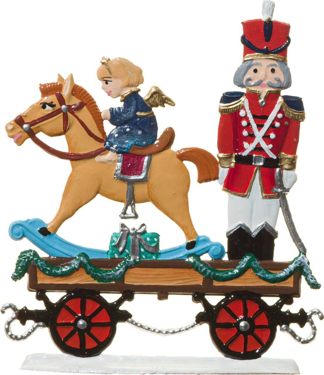 Wagen mit Nussknacker
