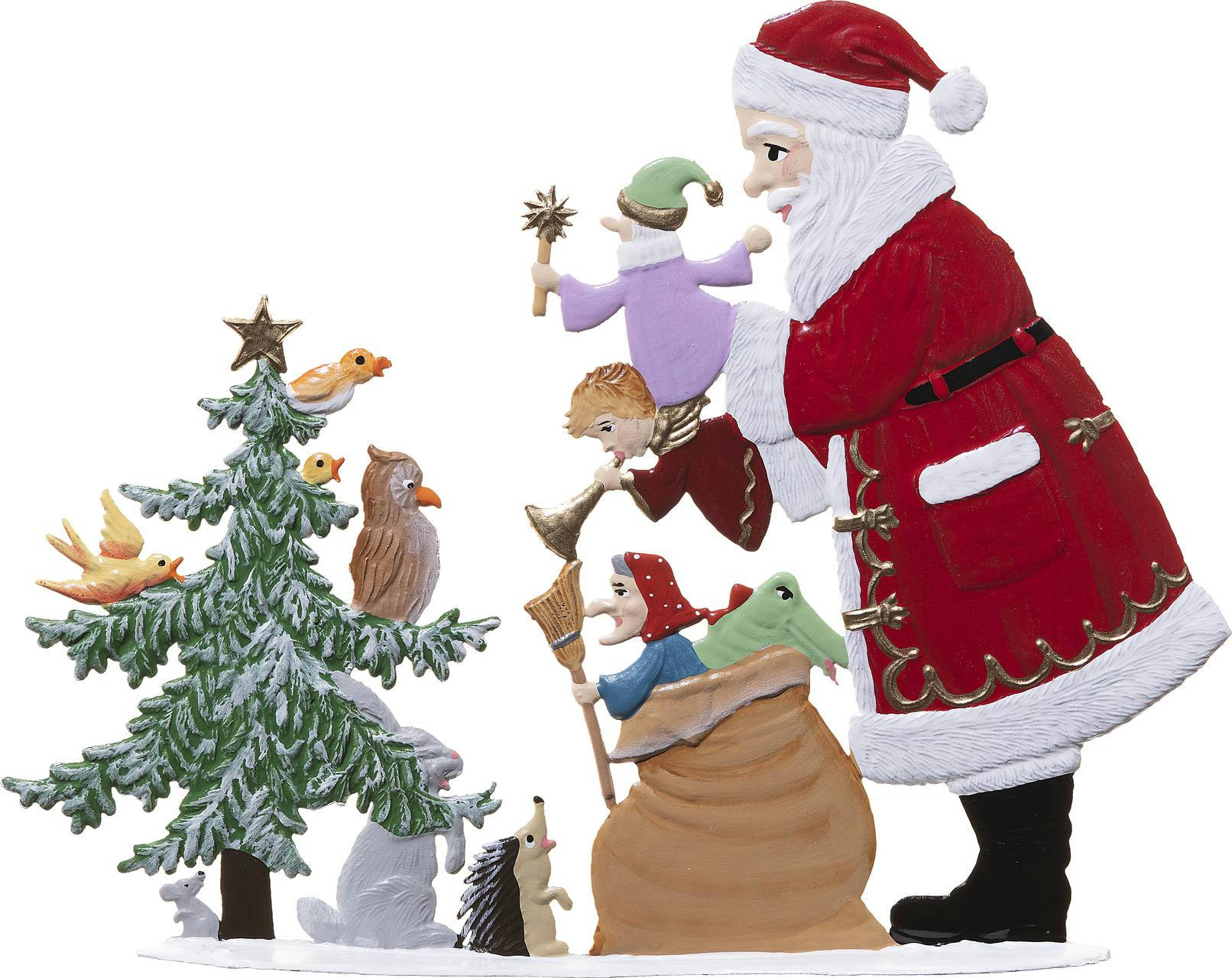 Weihnachtsmann Puppenspiel – Produktfoto