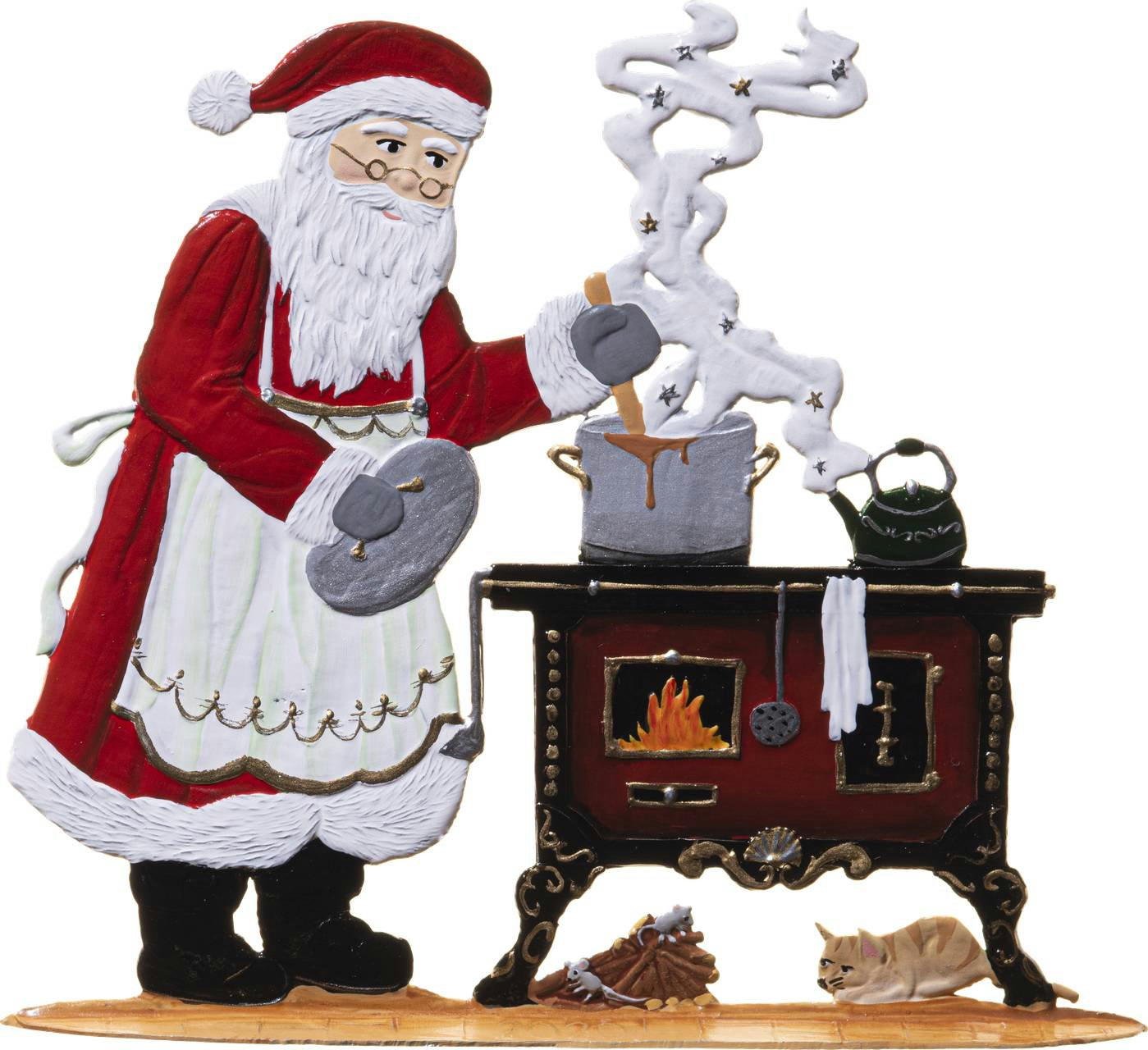 Weihnachtsmann Kocht  – Produktfoto