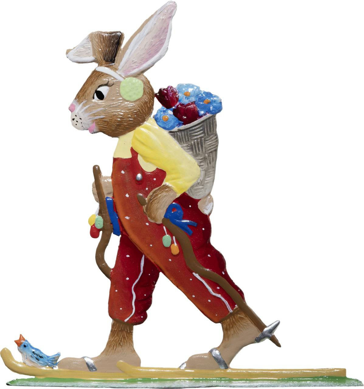 Hase beim Langlauf