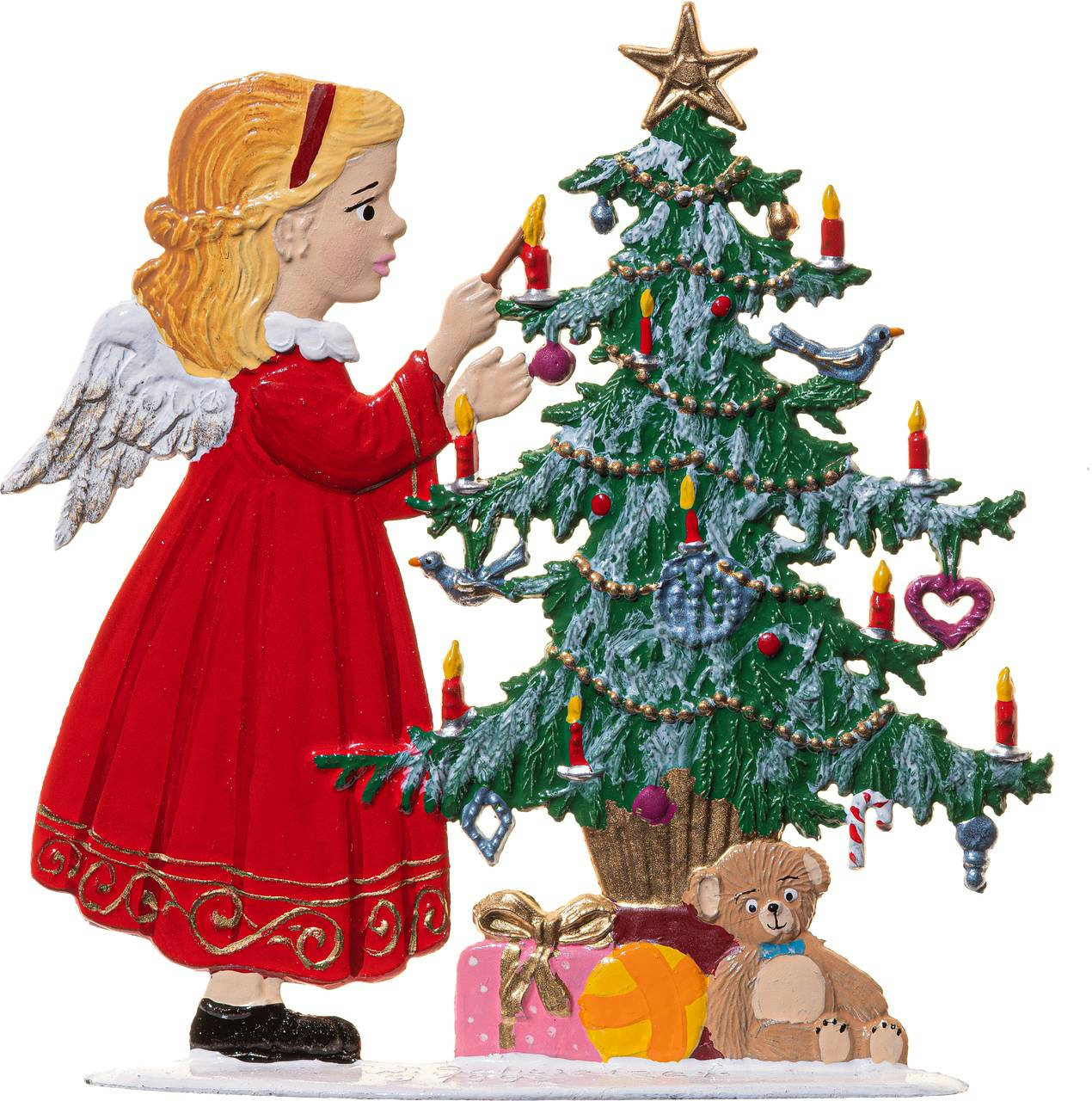 Engel mit Tannenbaum – Produktfoto