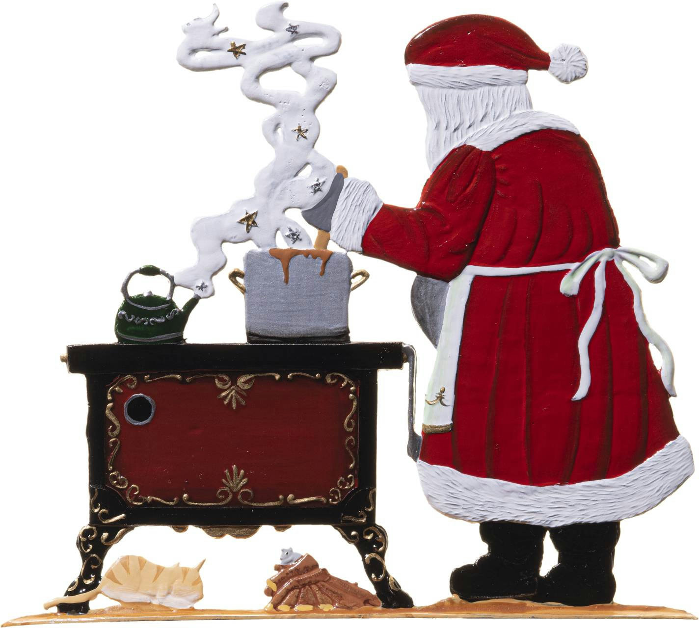 Weihnachtsmann Kocht  – Produktfoto