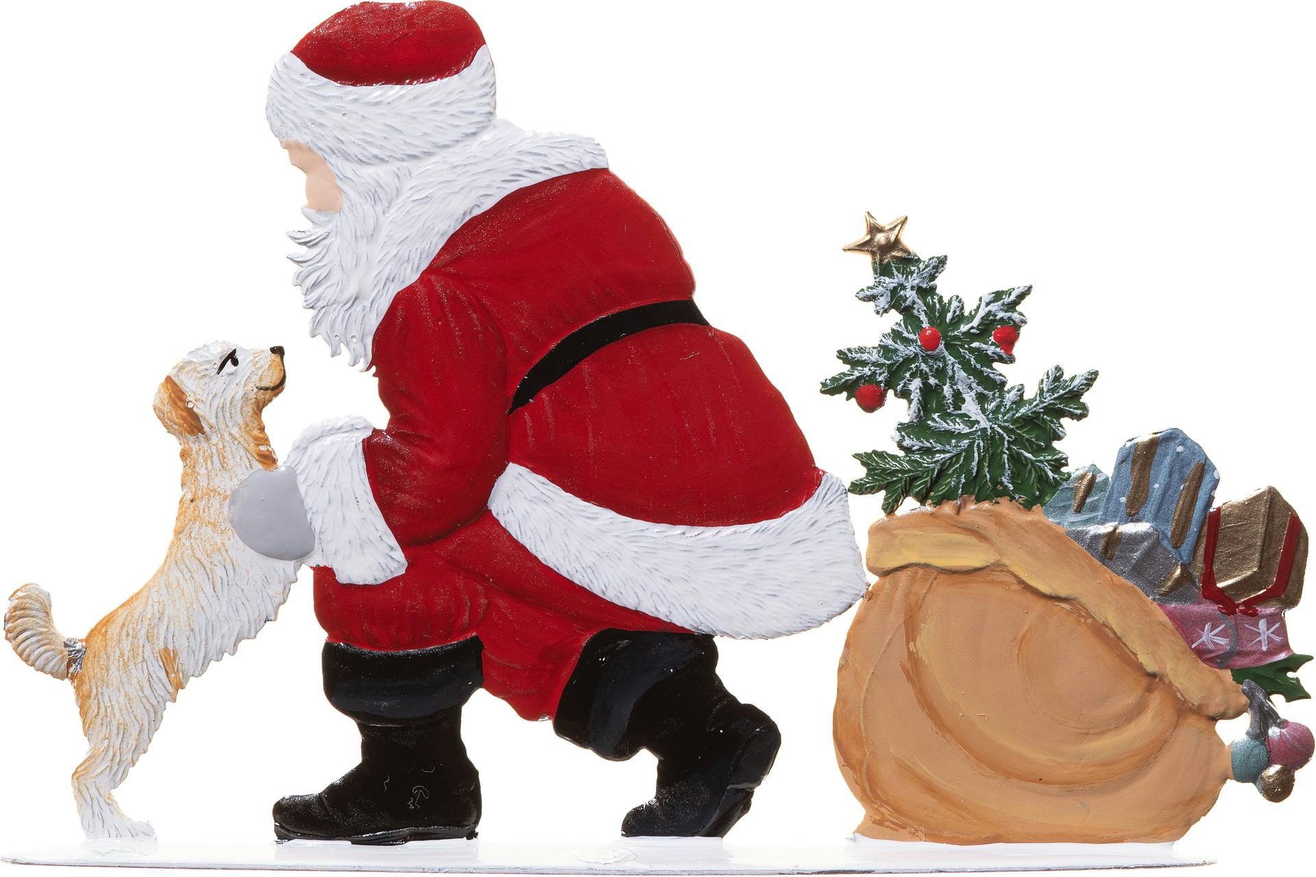 Weihnachtsmann hat Besuch – Produktfoto