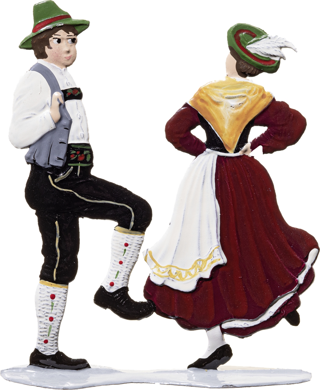 Tanzpaar Hände offen
