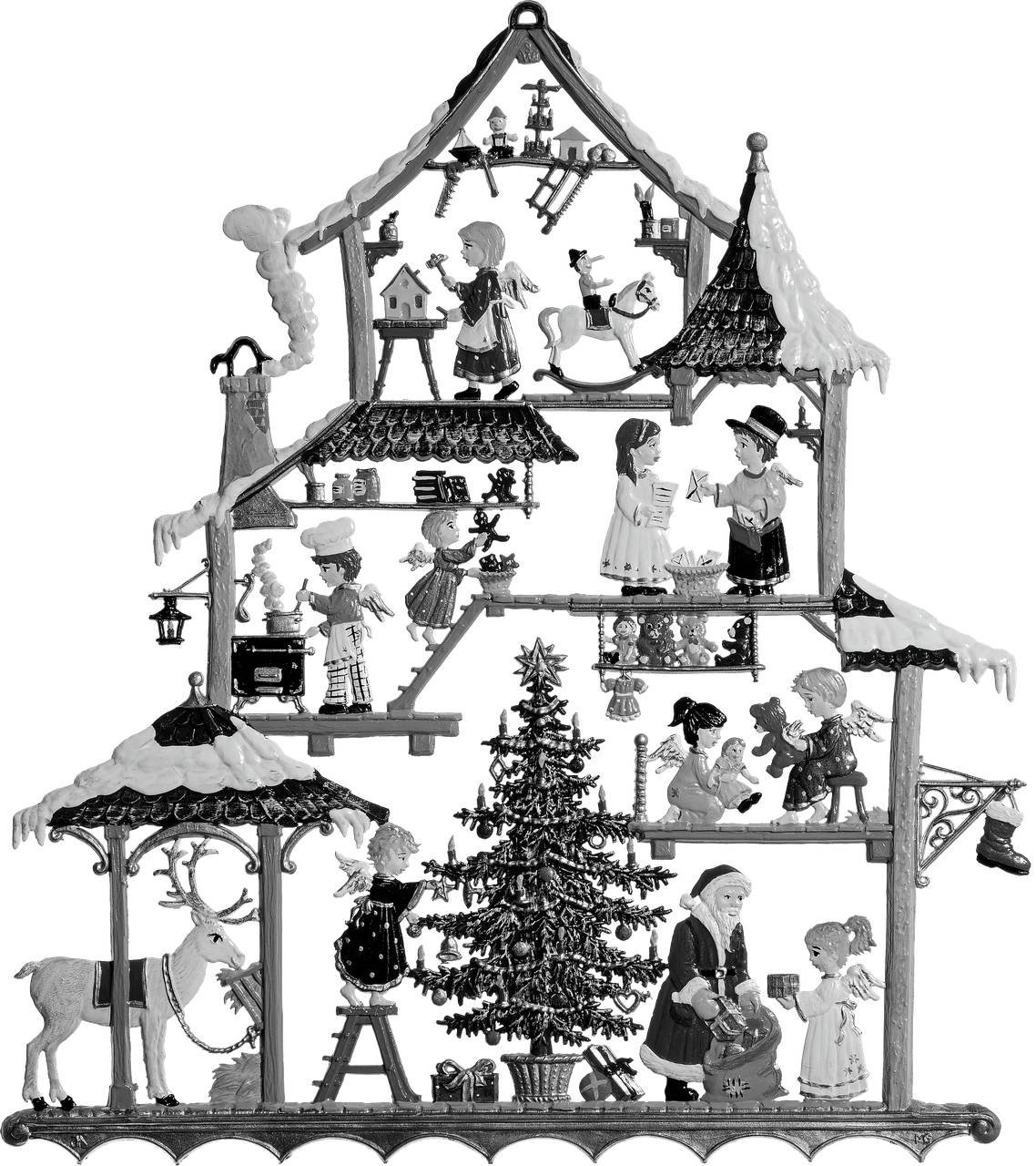 Weihnachtshaus – Produktfoto