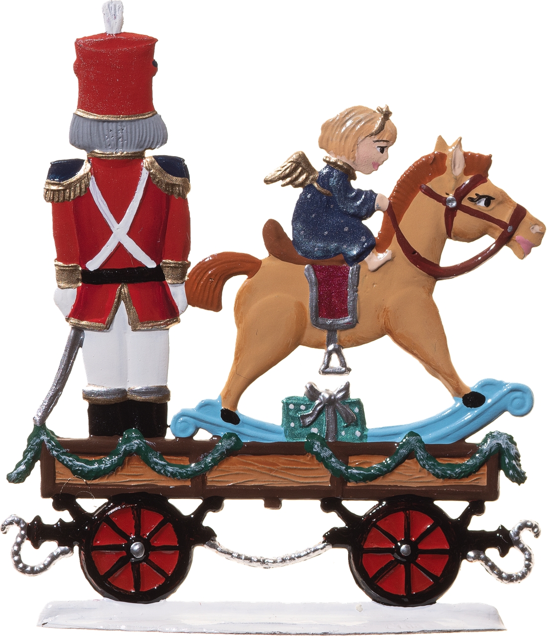Wagen mit Nussknacker