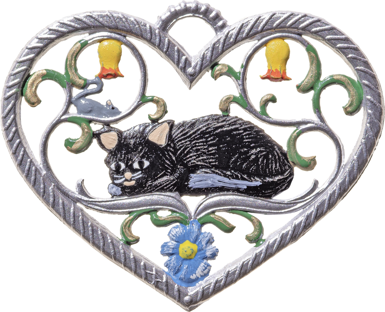 Herz mit Katze