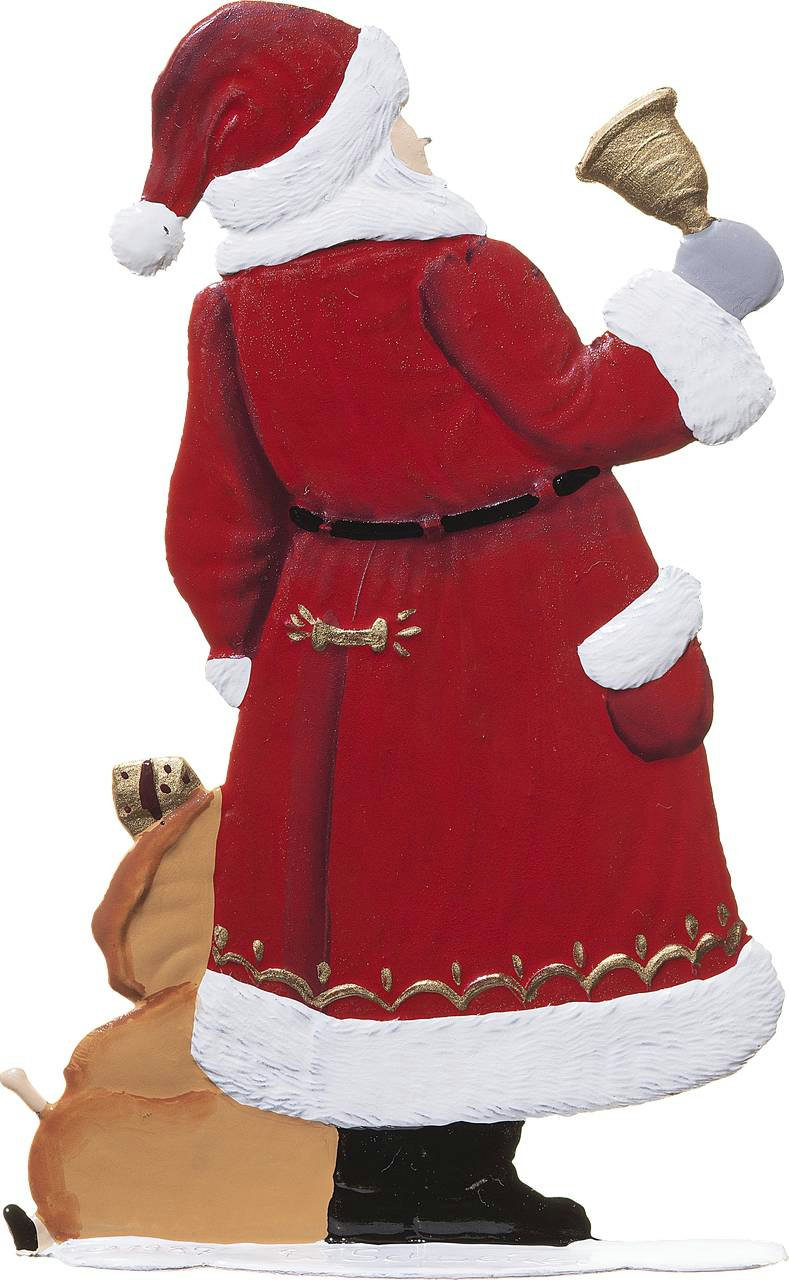 Weihnachtsmann mit Glocke – Produktfoto