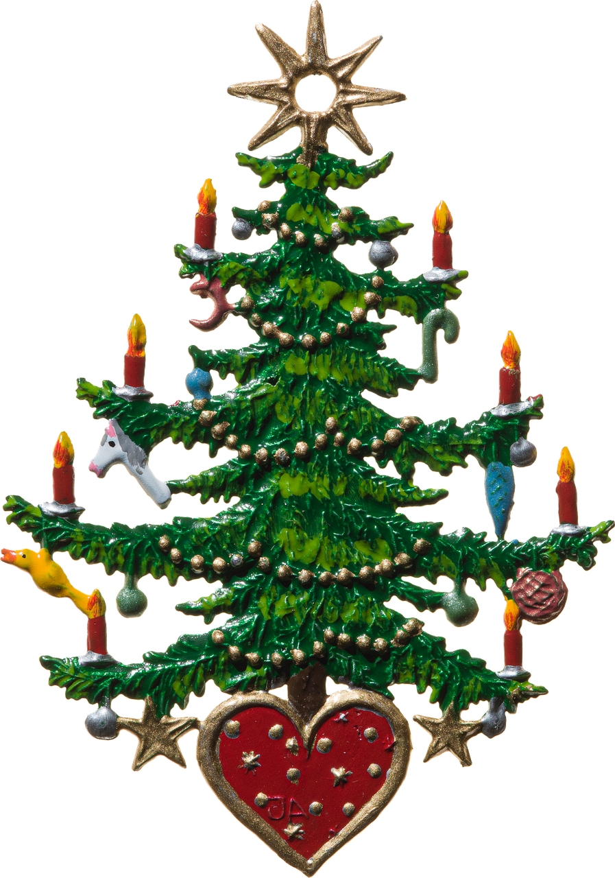 Christbaum mit Herz