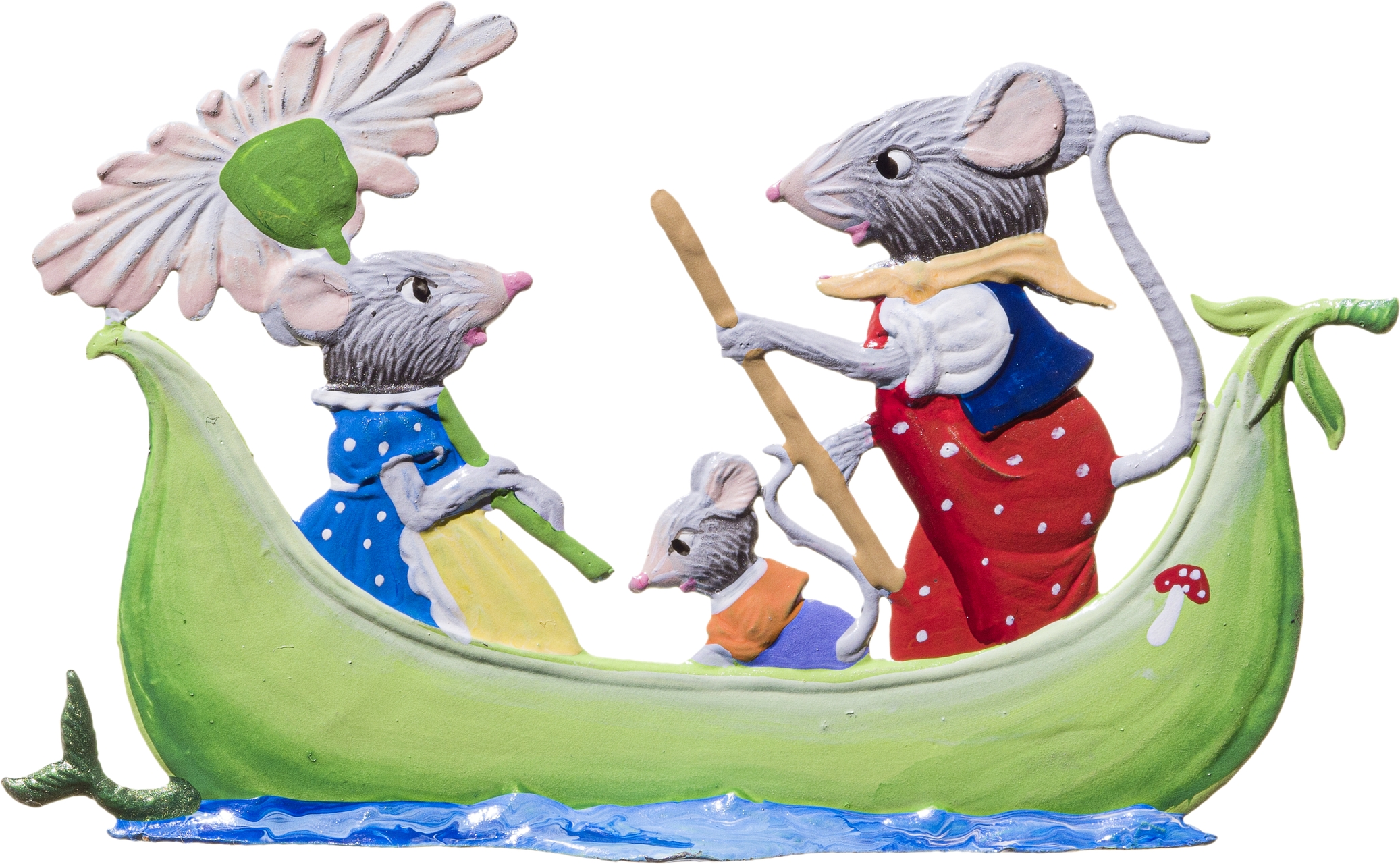 Mäuse im Boot