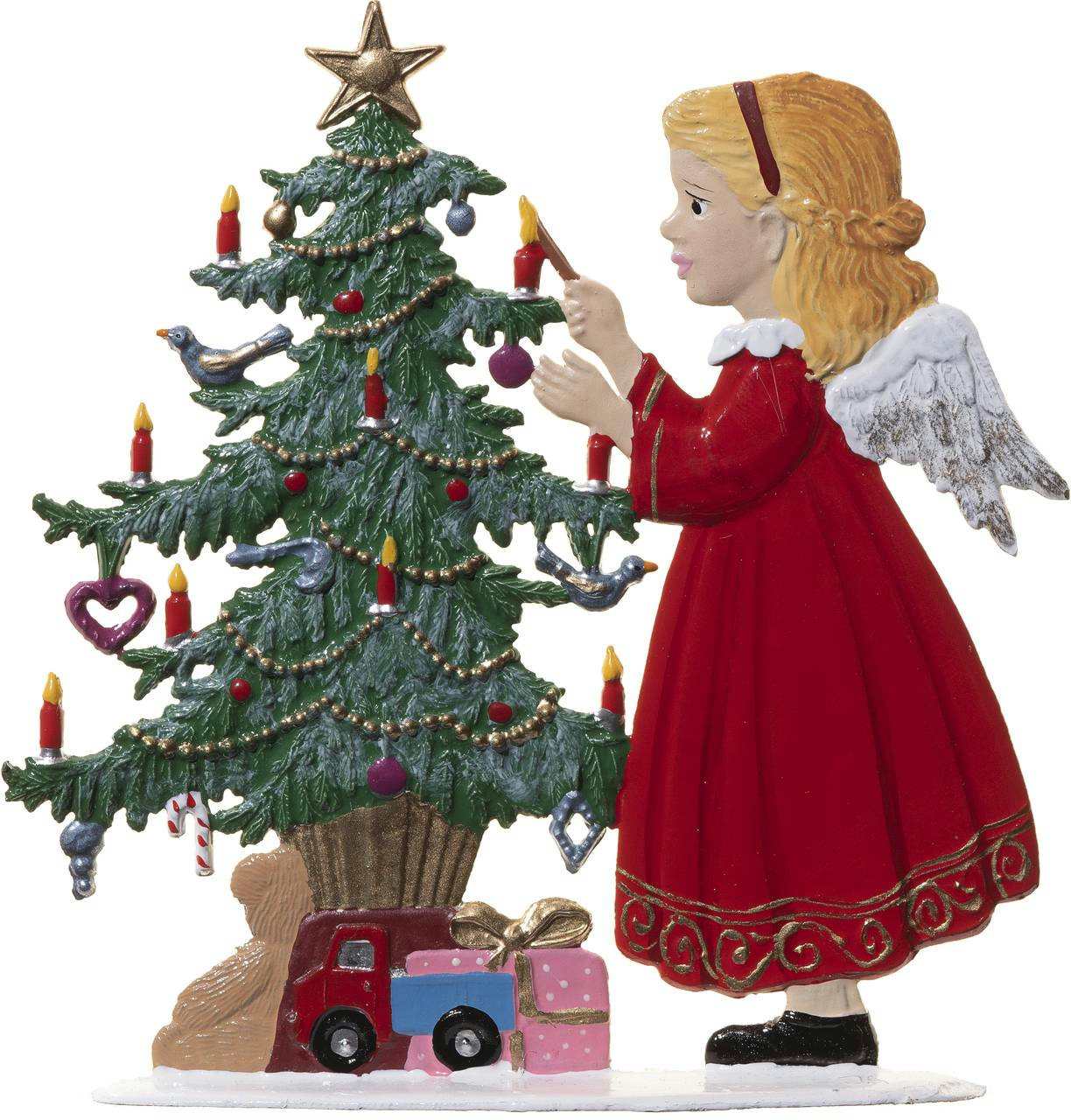 Engel mit Tannenbaum – Produktfoto