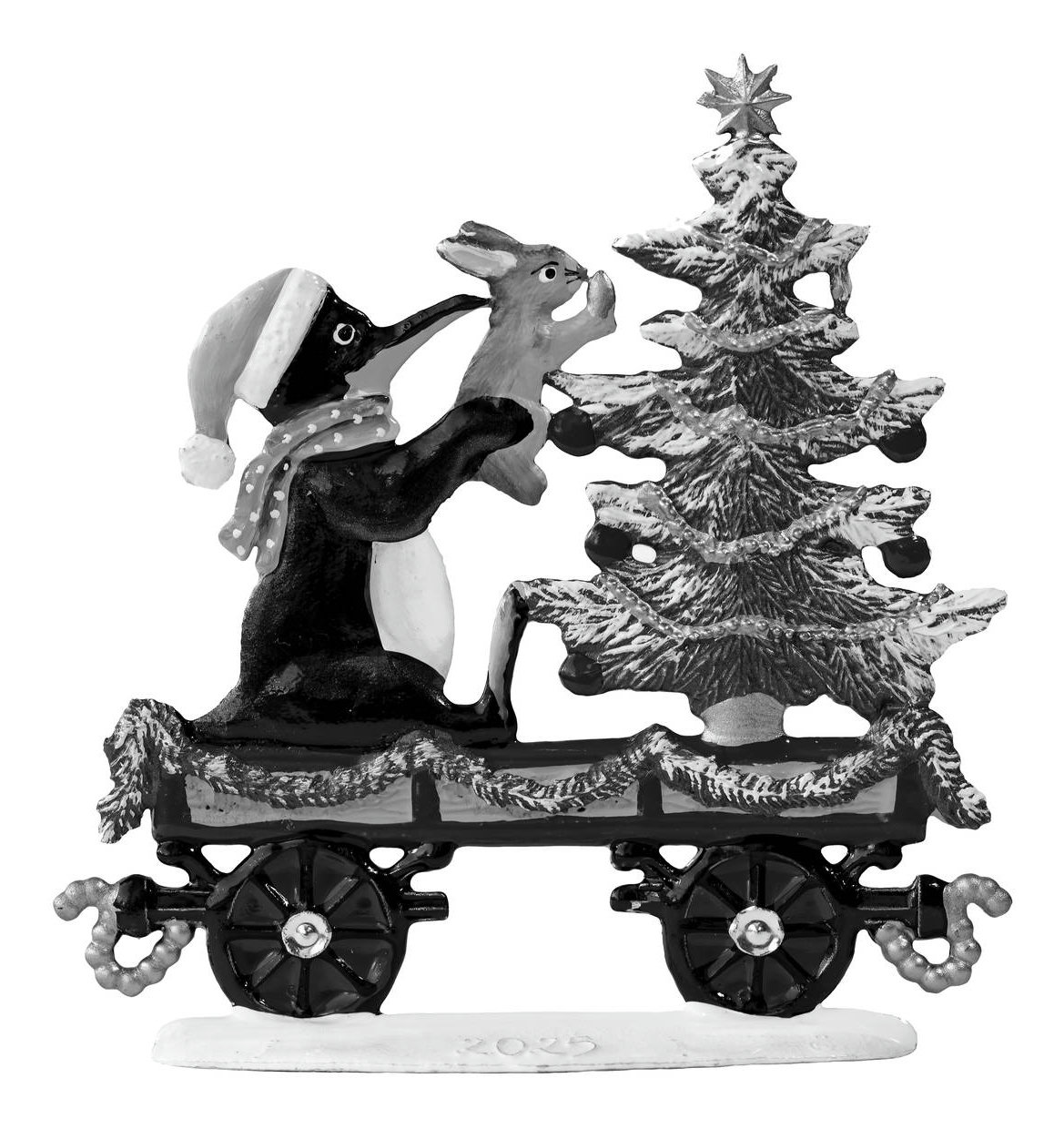 Pinguin in Weihnachtsstimmung – Produktfoto