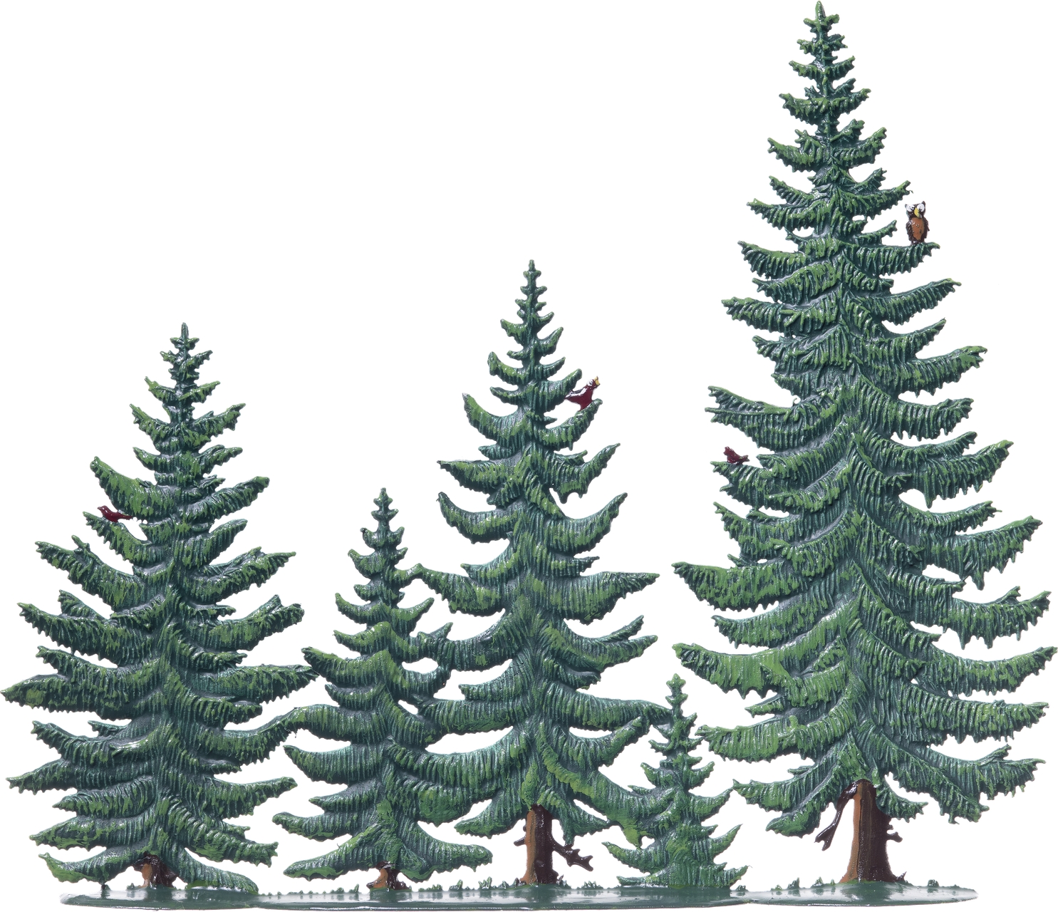 Tannenwald 5 Bäume