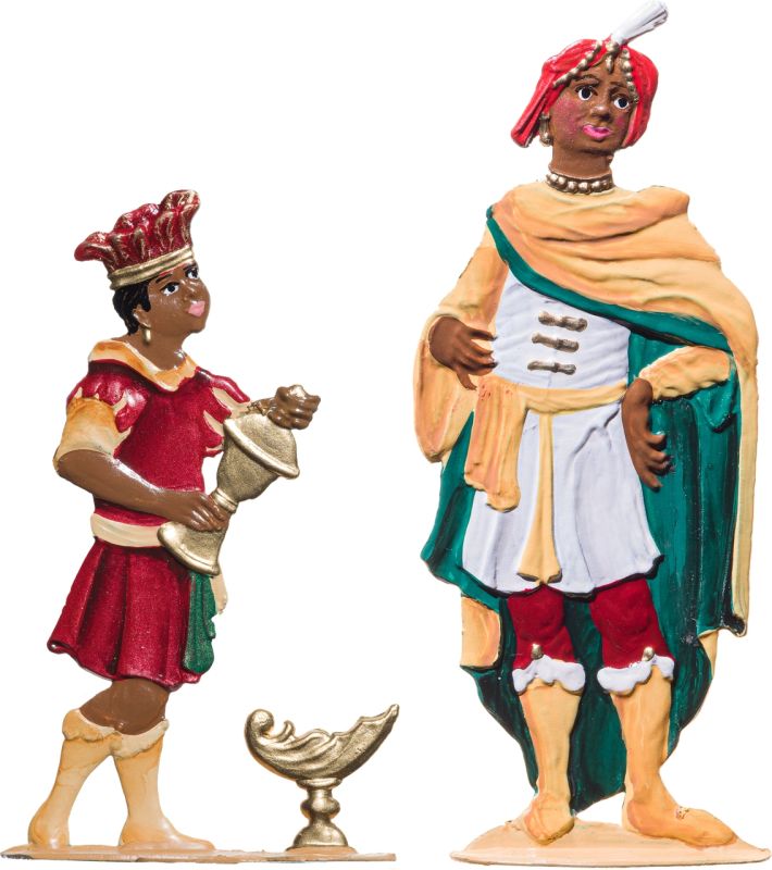 König Balthasar mit Page Blank KS21BL